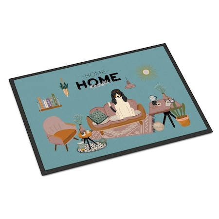 Carolines Treasures 18 x 27 in. Swiss Hound Sweet Home Indoor or Outdoor Mat CK7889MAT